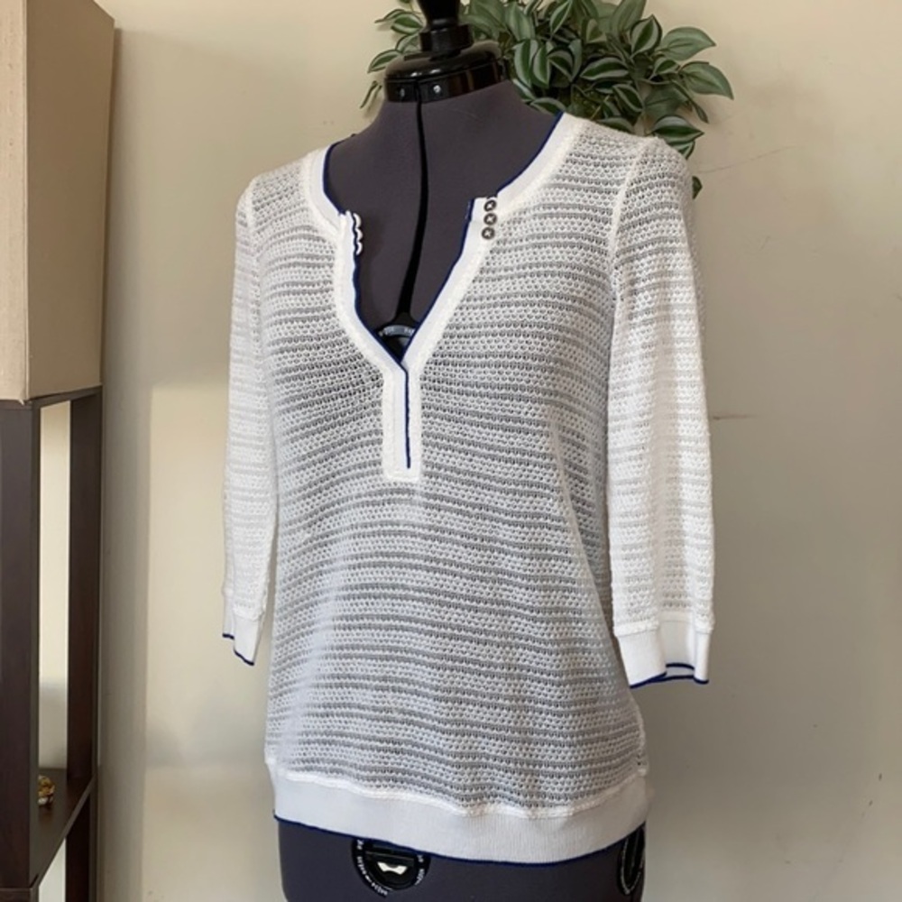 Anthropologie Postage Stamp Top Sz Sm